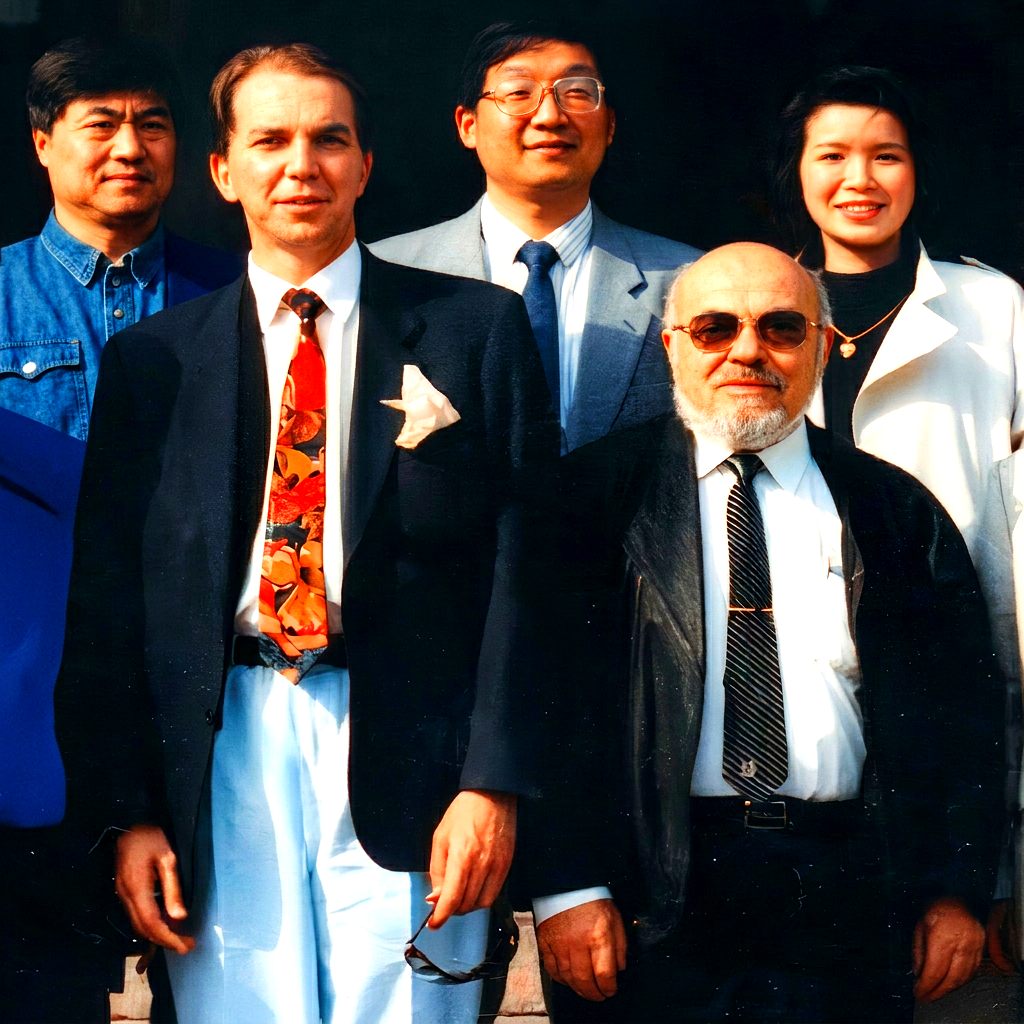 Peter Griffiths and Yull Brown, Beijing 1991