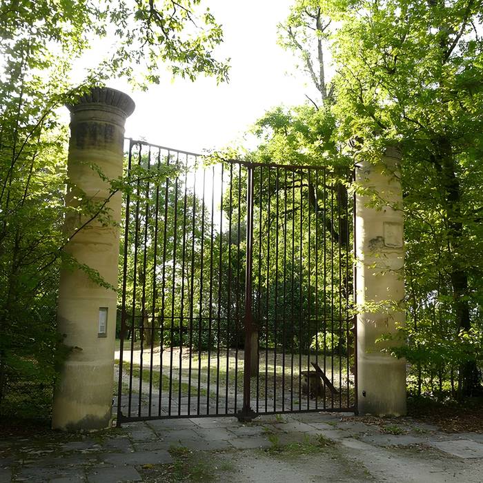 Château de Chabans, Dordogne, France — Bernard Benson's home, 1981