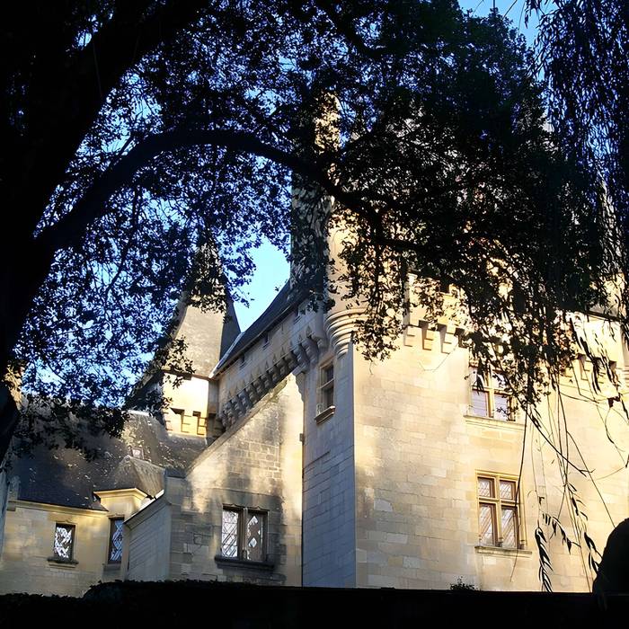 Château de Chabans, Dordogne, France — Bernard Benson's home, 1981